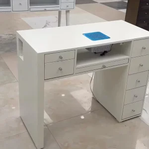 M&S Nail Salon Furniture Manicure Table and Chair Nail Table for Nail Salons Manicure Store Design Nail Beauty Store Customize