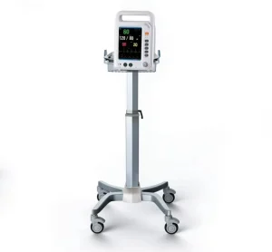 MT MEDICAL Stainless Medical Trolley Cart for Patient Monitor