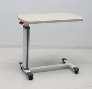 MT Medical Hospital Furniture Dining Height Adjustable Cardiac Overbed Table