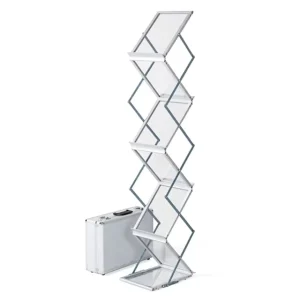 Magazine Literature Rack Multi-layer Book Brochure Holder Catalog Shelf