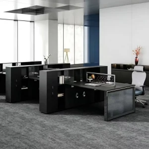Manager Office Furniture Set Modular Computer Desk Modern Workstation with Storage Home Office Building Durable Easy Assembly