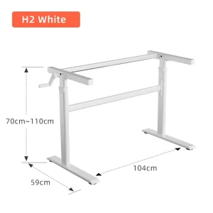 Manual Adjustable Study Table Home Standing Computer Desk Writing Desk Hand Crank Office Desk China