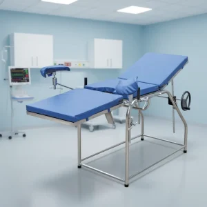Manual Stainless Steel Gynecology Examination Table for Hospital Use CE ISO Certified Competitive Price Direct Manufacturer