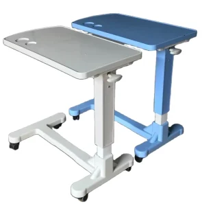 Manufacturers Medical Mobile Table With Wheels Bedside Table Can Lift Hospital Nursing Home Bed Meal Table