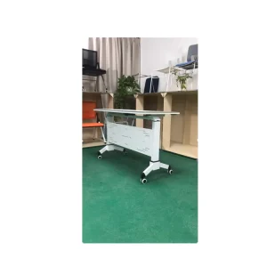 Manufacturers Supply High quality Trolley type Folding Switch Tables Design and Durable Training Tables