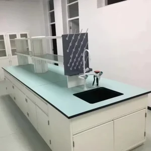 Marine Climate Resistant Electronic Lab Table Fireproof Steel Structure for Offshore Crude Oil Mobile Container Laboratory