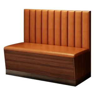 Master Custom Restaurant Booth Sofa High Back Banquette Seating Modern Upholstered Bench for Bar Cafe Lounge Design Idea