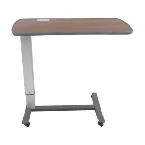 Medical Adjustable Dining Over Bed Table Hospital Mobile Patient Bedside Table
