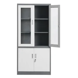 Medical Cabinet Hospital Bar Steel Medicine Storage Cupboard with Shelves Hospital Furniture Acceptable Modern 0.6mm RAL