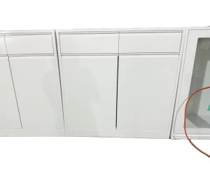 Medical Chemistry Wardrobe Cabinet with Drawer Steel Cabinets with Wheels Tall Thin Storage Cabinet