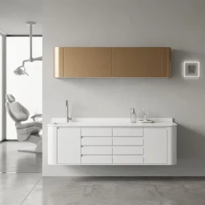 Medical Clinic Furniture Instrument Storage Workstation Sink Cabinet Dental Clinic Furniture