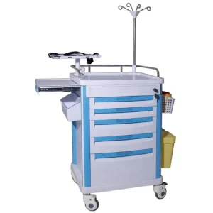 Medical Crash Cart Emergency Trolley Medicine Trolley Catr Hospital Trolley