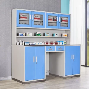 Medical Display Rack Medicine Cabinet Dispensing Counter for Pharmacy Clinic Hospital