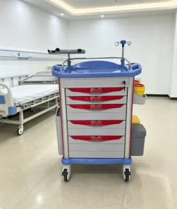 Medical Emergency Trolley Hospital Trolley Emergency Medication Trolley Crash Cart