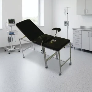 Medical Examination Table Stainless Steel Obstetrics and Gynecology Delivery Bed for Clinic Hospital