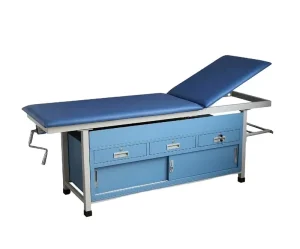 Medical Examination Table of Hospital Hydraulic Stretcher With Drawer for Clinic Treatment