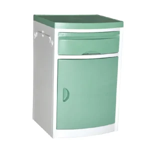 Medical Furniture ABS Hospital Bedside Cabinet with One Drawer One Cabinet