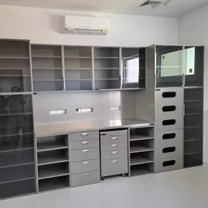 Medical Furniture Cabinet Customizable Medicine Cabinet Metal Modern Design Hospital Cabinets