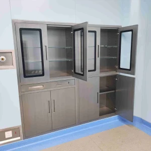 Medical Grade Recessed Stainless Steel Cabinet for Hospital Operating Room 304/316