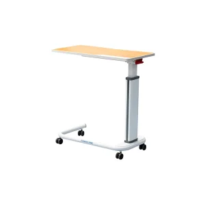 Medical Height Adjustable Movable Overbed Table for Hospital Use