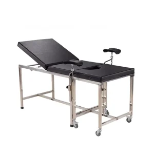 Medical Hospital Examination Bed Gynecology Chair Delivery Table Examination Patients with Handrail