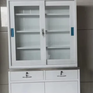 Medical Hospital Furniture Medical Equipment Apparatus Cupboard 304 Stainless Steel Medicine Cabinet