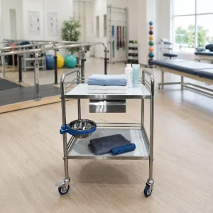 Medical Hospital Trolley Surgical Trolley with Drawers Stainless Steel Medical Nursing Cart