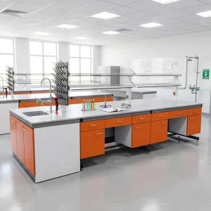 Medical Lab Table Granite Lab Work Bench with Laboratory Bench Gas Taps