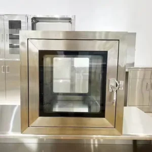 Medical Laboratory Furniture 304 Stainless Steel Sheet Medical Pass Box