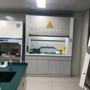 Medical Science Lab Science Steel OEM Laboratory Furniture Chemical Exhausting Fume Hood Cupboard