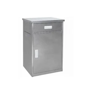 Medical Stainless Steel Bedside Cabinet Patient Lockable Cabinet for Hospital Ward