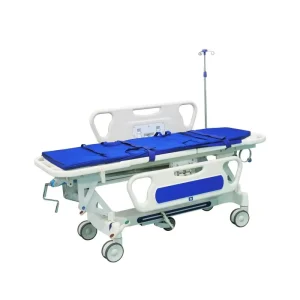 Medical Transfer Vehicles Ambulances Hospital Beds 250kg Capacity 1 Year Warranty for Patient Transportation