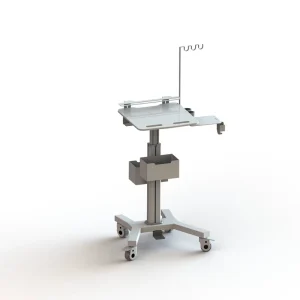 Medical Trolley Cart Dental Cart ECG Trolley Height-adjustable Wheels Hospital Furniture NBR ET 01 300 lb Load Capacity