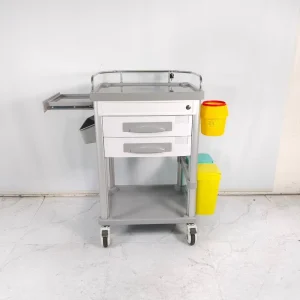 Medical Utility Trolley Customizable Source Factory Medication Distribution Cart Lockable