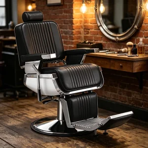 Men’s Barber Chair with Height Adjustment Salon Furniture Beauty Equipment Factory Supply BX-2009-9