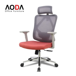 Mesh Ergonomic Office Chair With Lumbar Support for Big & Tall Chaise De Bureau Ergonomique Sillas De Escritorio