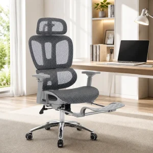 Mesh Office Chair Ergonomic High Back Chair with Adjustable Armrest for Computer Desk and Office
