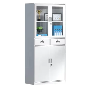 Metal 2 File Drawer Cabinet Modern File Storage Cabinet Manufacturer Lockable Filing Cabinet for Office