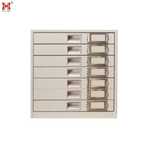 Metal Contemporary Filing Cabinet for Bedroom Home Office Apartment and Hotel Use 5 Drawer Durable Storage