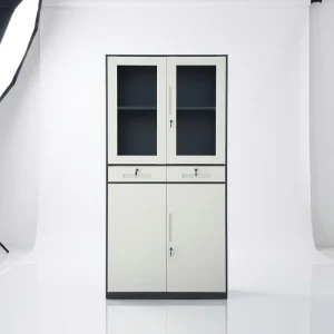 Metal Contemporary Office Filing Cabinet with Key Lock Commercial Grade Storage for Home Office Study