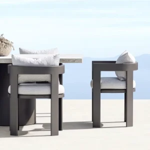Metal Customized Outdoor Modern Furniture Aluminum for Dining Room Table and Chairs