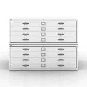 Metal Flat File Cabinet