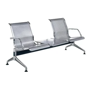 Metal Frame 2 Seater Waiting Chairs for Railway Station Airport Hospital & Public