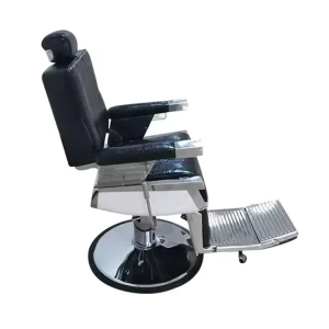 Metal Heavy Duty Hydraulic Oil Pump Barber Chair 360 Degree Swivel Height Adjustable for Hair Salon Equipment