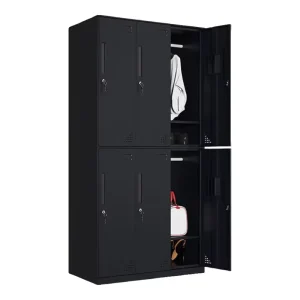 Metal Heavy Duty Lockable Storage Cabinet Modern Design for Home Office Supermarket School Office Dormitory Gym