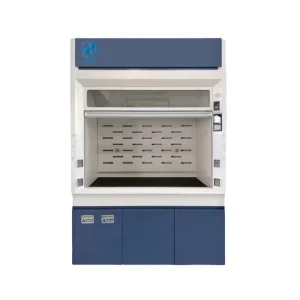 Metal Laboratory Fume Cupboards Floor Type Fume Hood Chemical Exhaust Cabinet for Hospital University Government Labs
