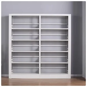 Metal Library Furniture Steel School used Commercial Bookshelves