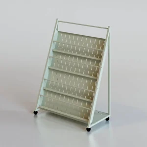 Metal Library Newspaper Racks