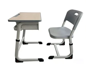 Metal Material Elementary School Classrooms Custom Colors Student Desks and Chairs Student Chair