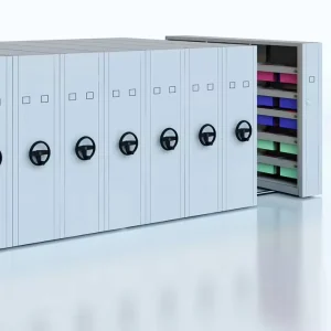 Metal Mobile Filing Cabinet Created by Professional Furniture Factory